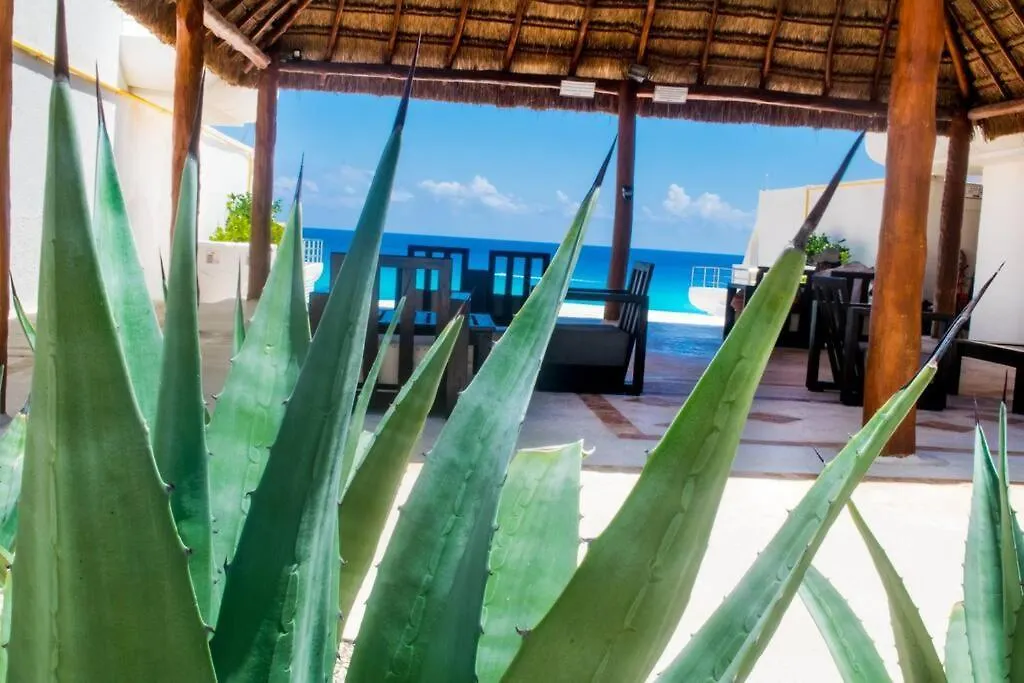 Beachfront Apartment Marlin Villa 107 Канкун