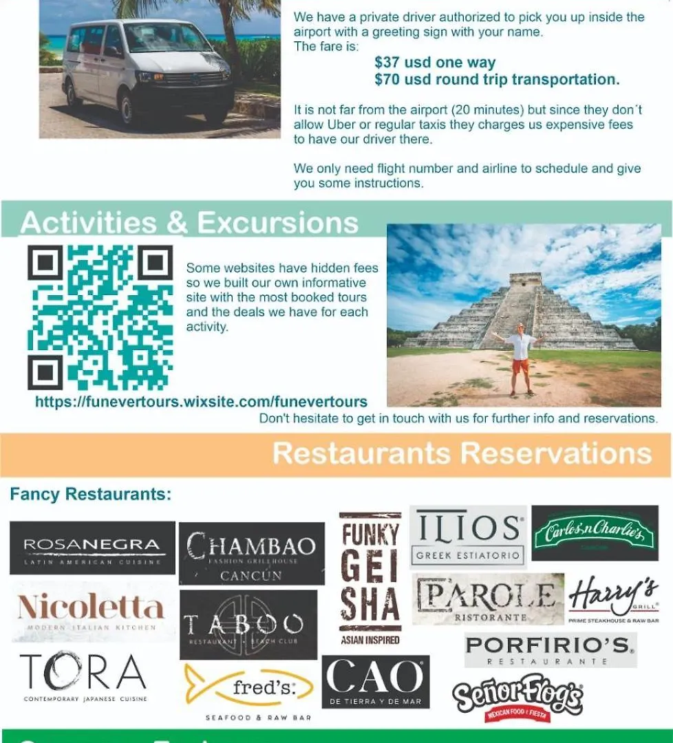 Beachfront Apartment Marlin Villa 107 Cancun